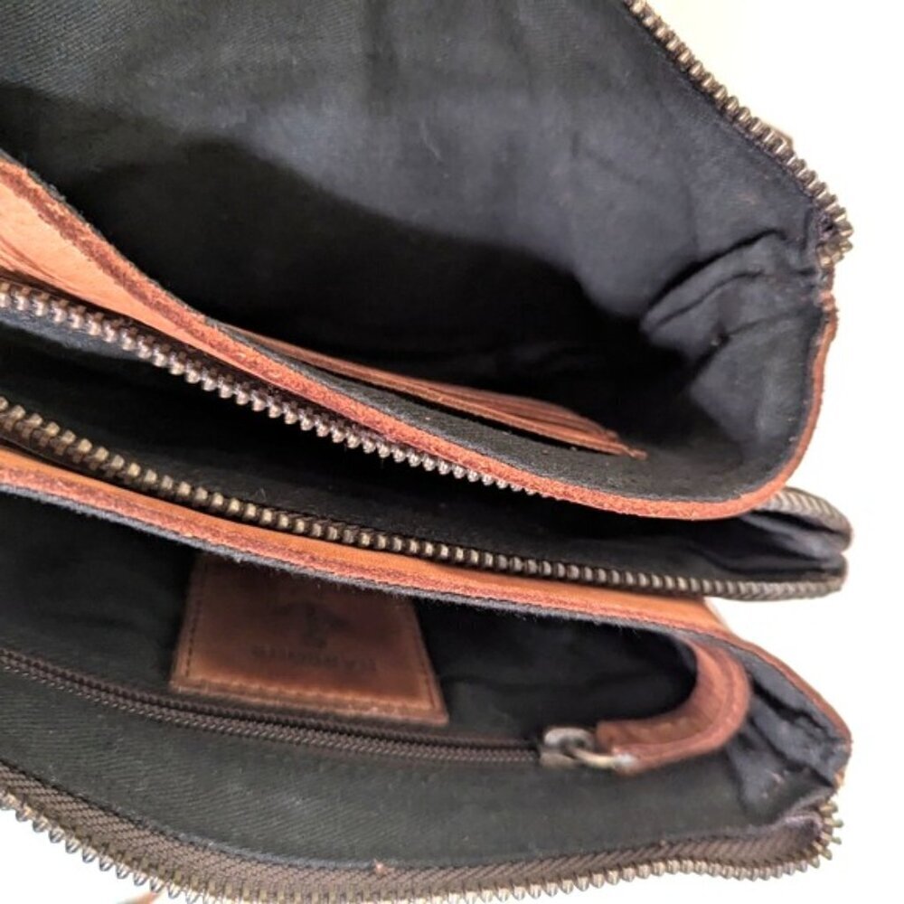 Harbour 2nd Luna Crossbody or Belt Bag in‎ Cognac Genuine Distressed Soft… - Picture 12 of 12